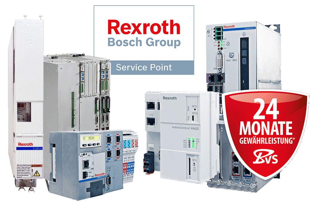Bosch Rexroth/Indramat | Produktüberholende Reparaturen, Ersatzteile, Neuteile, Service