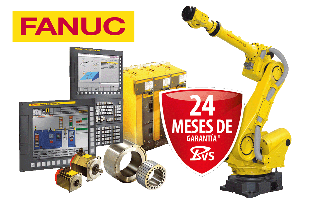 FANUC - CNC, PLC, Robótica - reparación, venta repuestos y recambios, servicios