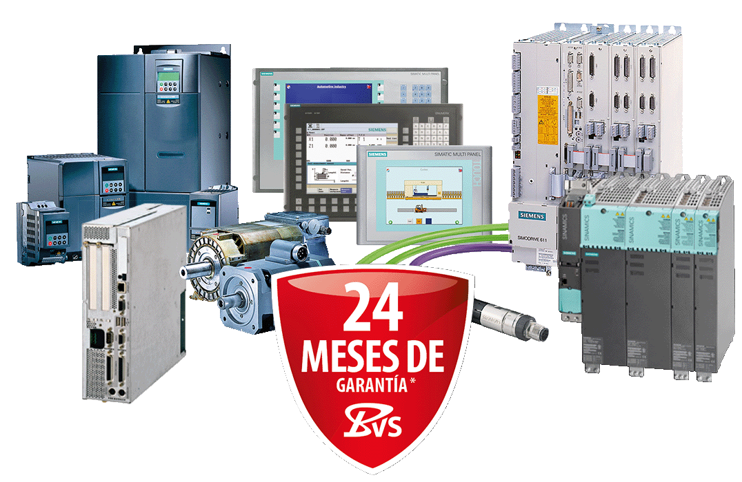 Siemens | Reacondicionamiento de productos, recambios, piezas nuevas, servicio