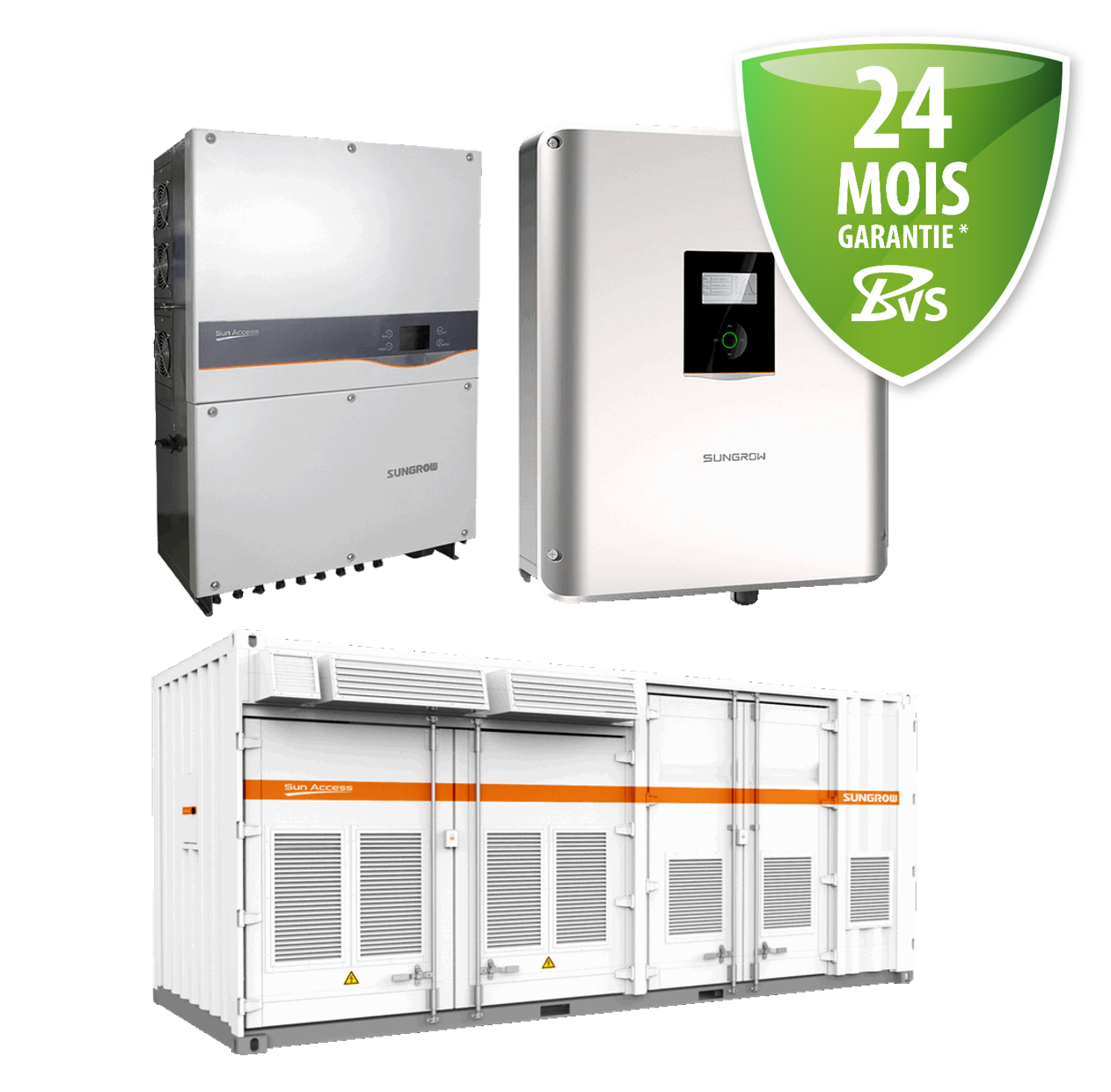 Réparation des onduleurs Sungrow de 10 kW à 2,5 MW