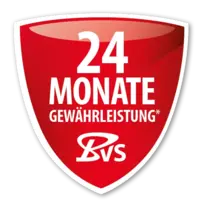 24 Monate Gewährleistung*