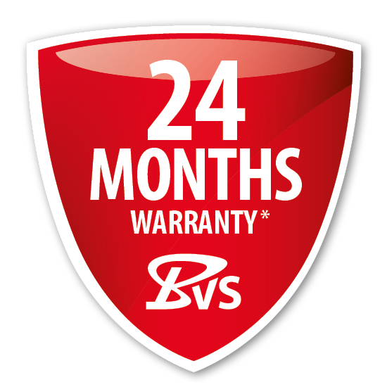 24-month warranty*